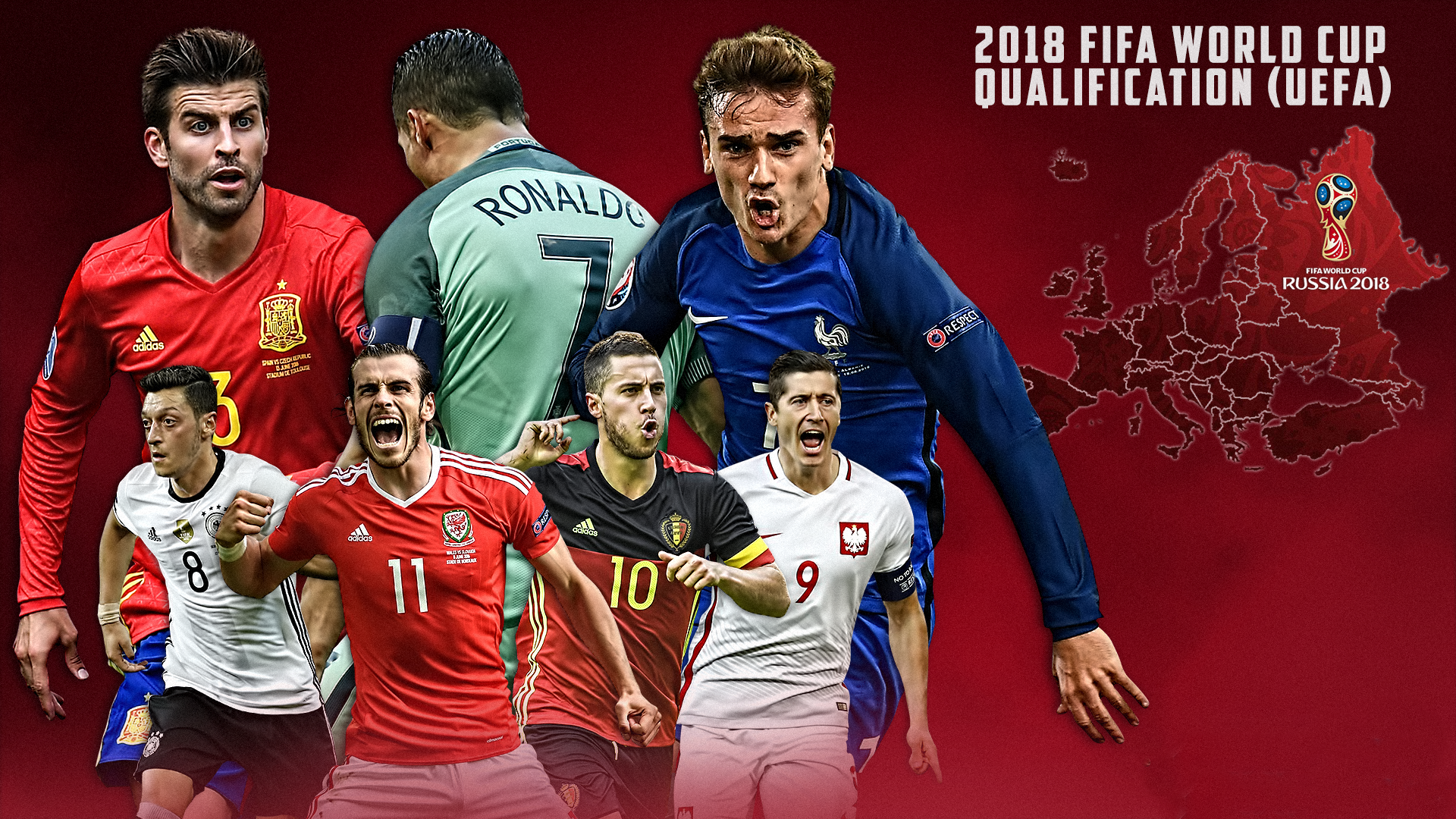 Vòng loại WC 2018 khu vực châu Âu: Pháp gặp khó; TBN đại chiến Italia
