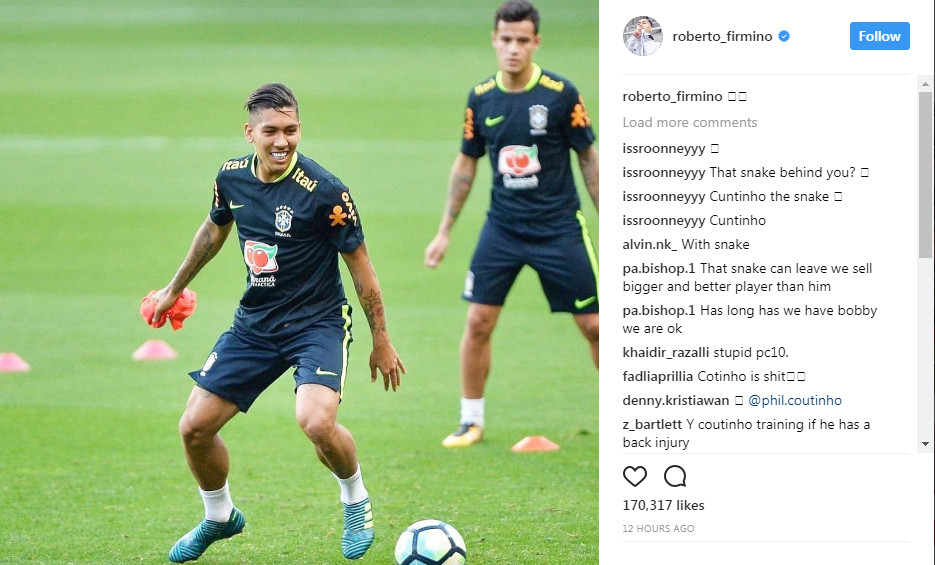 Ảnh bài viết Firmino công khai 'cạch mặt' Coutinho trên tuyển Brazil