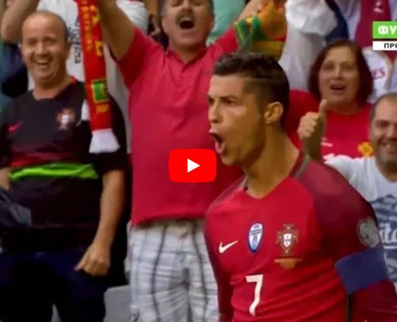 Cristiano Ronaldo chơi cực hay trước đảo Faroe
