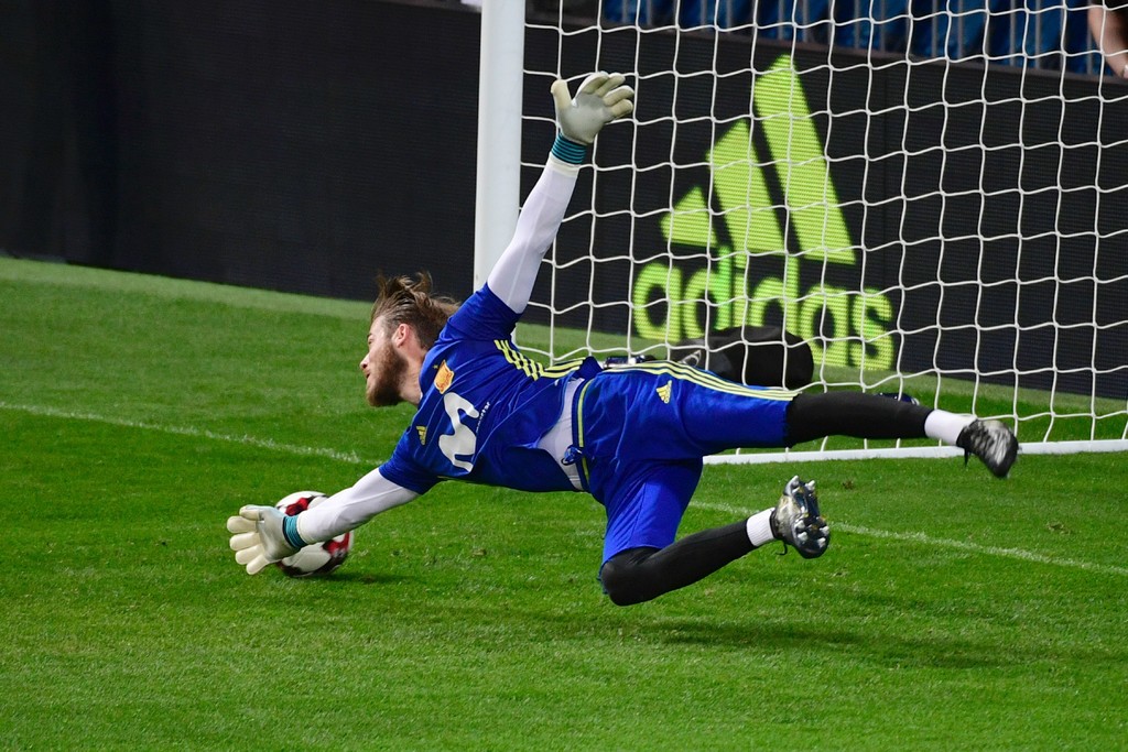 Ảnh bài viết De Gea 'bay lượn' trên sân tập, sẵn sàng đấu Italia