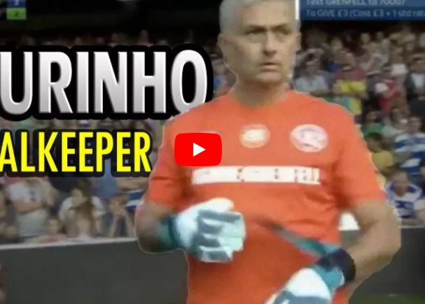Màn trình diễn ấn tượng của Jose Mourinho trong trận đấu từ thiện