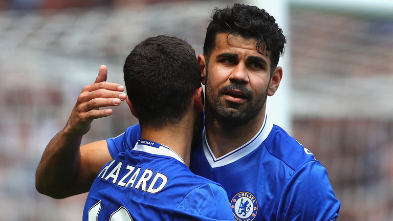 Ảnh bài viết Hazard nài nỉ Diego Costa trở lại Chelsea
