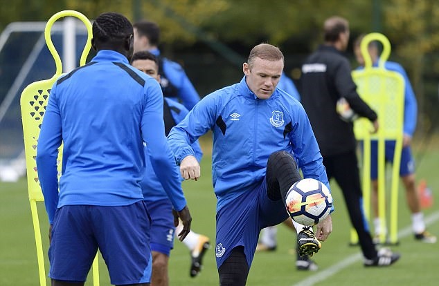 Ảnh bài viết Rooney lao vào tập hùng hục sau bê bối