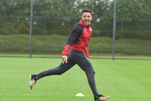 Ảnh bài viết Arsenal đón một Sanchez 'sung sức, vui tươi' trở lại sân tập