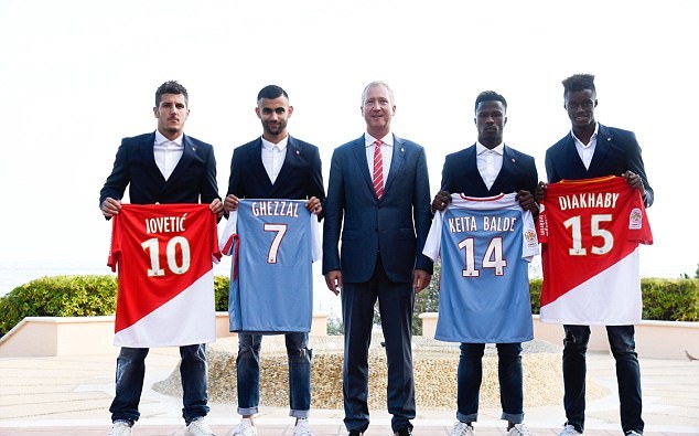 Ảnh bài viết AS Monaco một lúc công bố 4 tân binh