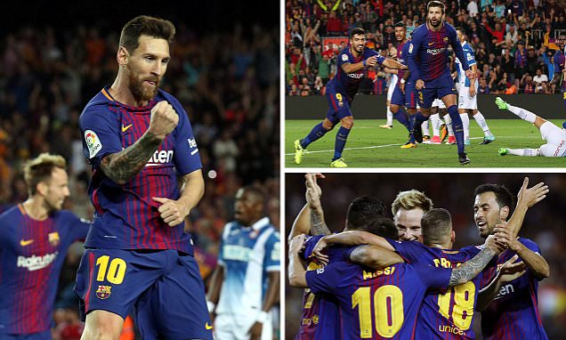 Ảnh bài viết Barcelona 5-0 Espanyol: Đơn giản, Messi là số 1!