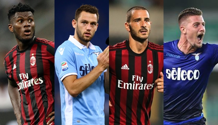 Ảnh bài viết Đội hình kết hợp Lazio & AC Milan: Cặp trung vệ 'khủng'