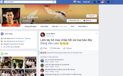 Ảnh bài viết Bị sa thải, Sỹ Mạnh 'hổ báo' thách thức truyền thông lẫn Văn Lâm?