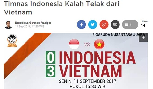 Báo Indonesia sốc nặng khi đội nhà thua U18 Việt Nam