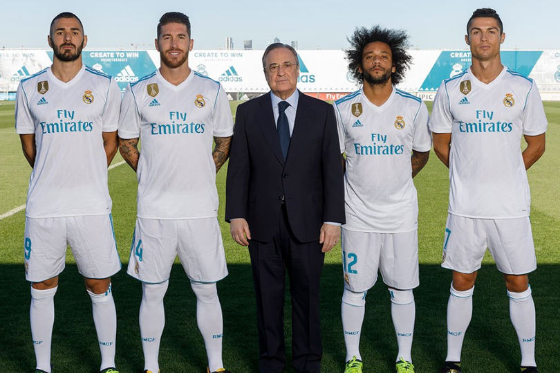 Ronaldo là một trong 4 đội trưởng của Real mùa này
