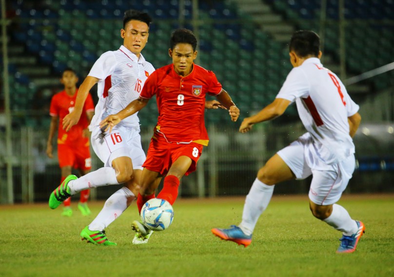 Ảnh bài viết U18 Việt Nam 1-2 U18 Myanmar (Giải U18 Đông Nam Á 2017)