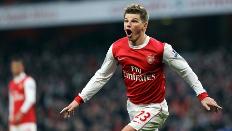 Andrei Arshavin khi còn tung hoành tại Arsenal