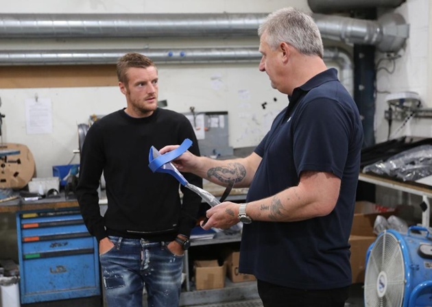 Ảnh bài viết Giàu sang, Vardy không quên thuở "hàn vi"