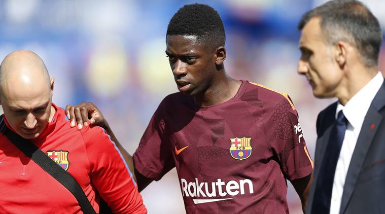 Ảnh bài viết Barcelona có thể sẽ mất Dembele trong 4 tuần