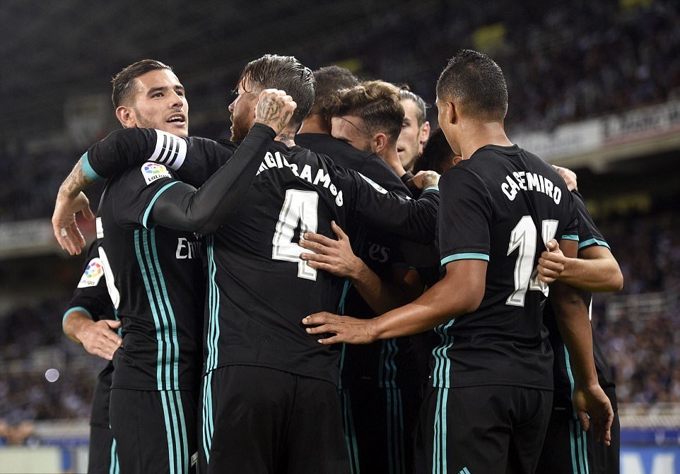 Ảnh bài viết Chấm điểm Sociedad 1-3 Real Madrid: Sao trẻ Mayoral tỏa sáng, Gareth Bale trở lại ấn tượng