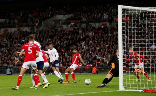 Chiến đấu quả cảm, Barnsley vẫn bị Dele Alli khuất phục