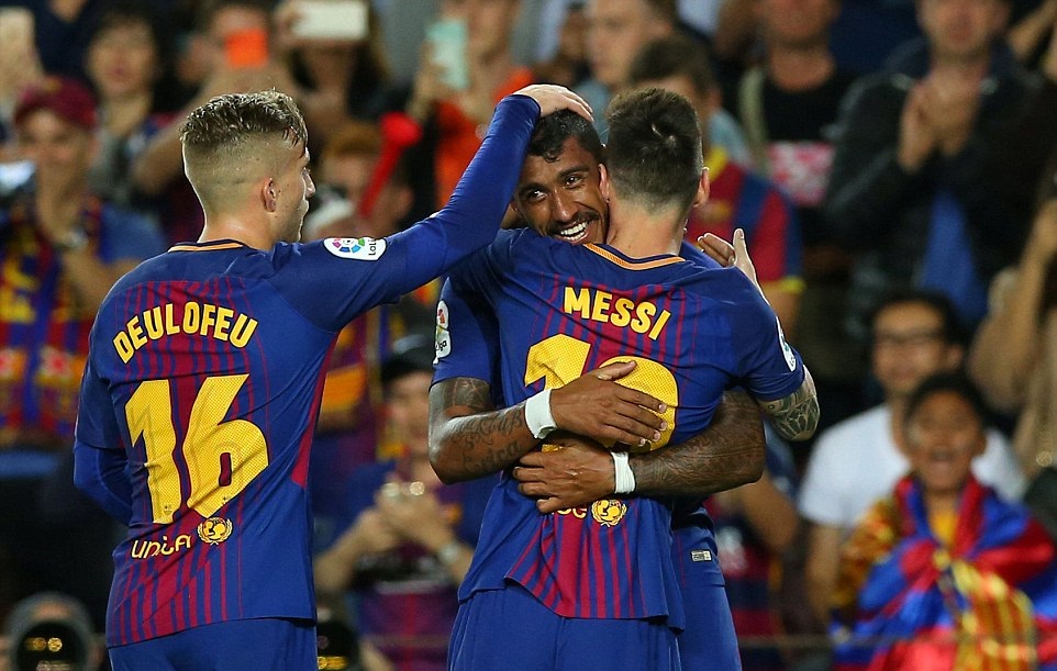 Ảnh bài viết Messi và Paulinho tỏa sáng, Barca đè bẹp đối thủ trên sân nhà