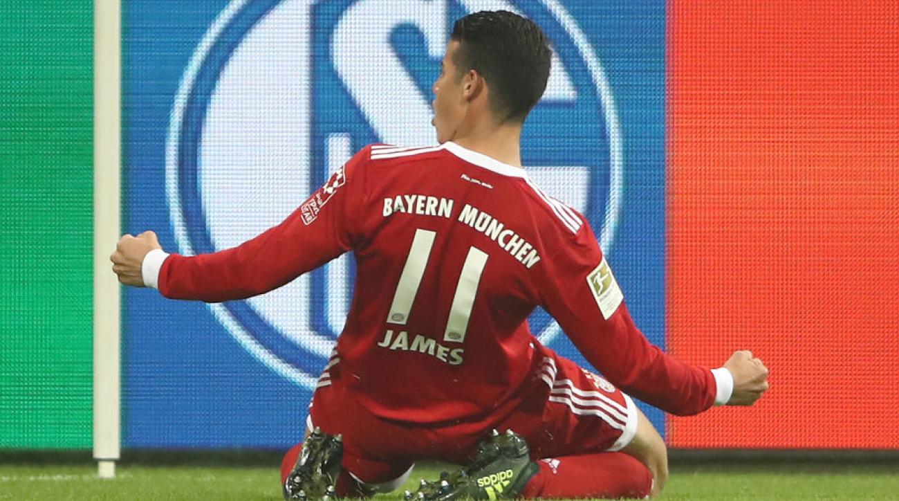 Ảnh bài viết James Rodriguez ghi dấu cột mốc mới tại Bundesliga