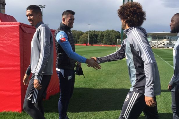 Ảnh bài viết Sân tập Man Utd đón vị khách đặc biệt trước trận chiến Southampton