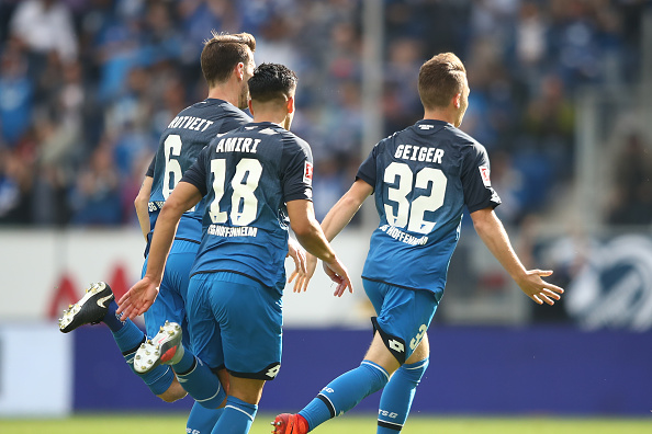 Ảnh bài viết Đánh bại 'Hoàng đế xanh', Hoffenheim vươn lên ngôi đầu Bundesliga