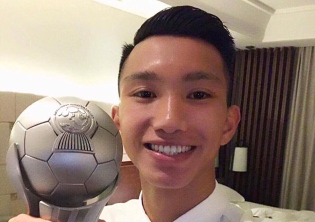 Văn Hậu và VFF được vinh danh tại AFF Awards 2017