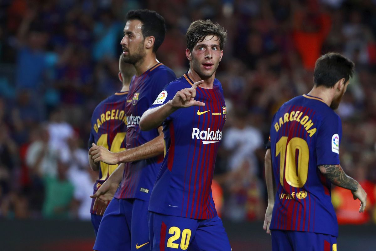 Sergi Roberto chơi đầy nỗ lực trước Girona