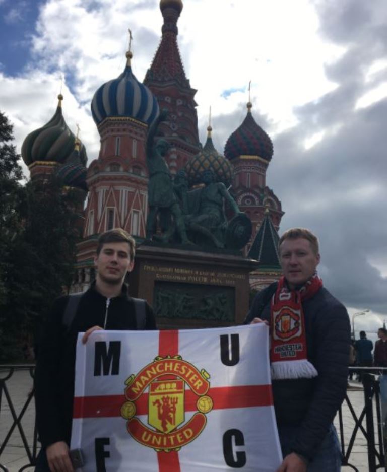 Ảnh bài viết Fan Man Utd ở Nga háo hức đón tiếp đội nhà ở Quảng trường Đỏ