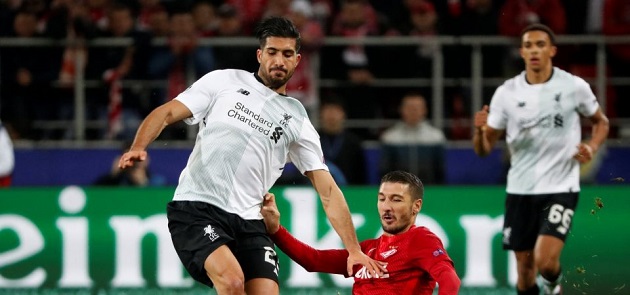 Ảnh bài viết Emre Can nhận "gạch đá" tơi bời sau trận đấu với Spartak Moscow