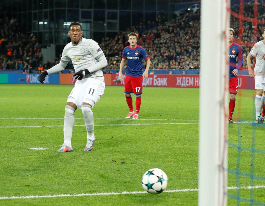 Chấm điểm Man Utd sau trận thắng CSKA Moscow: Martial hơn cả Lukaku