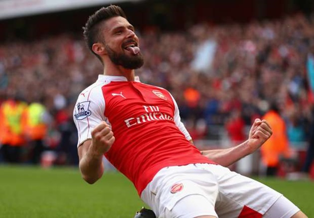 CLB 100 của Arsenal: Trên Giroud là những ai?