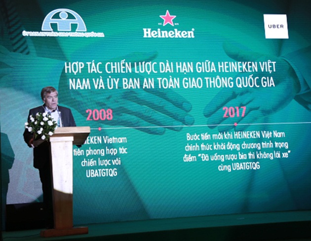 “Đã uống rượu bia thì không lái xe”- chương trình thay đổi ý thức ATGT của người Việt