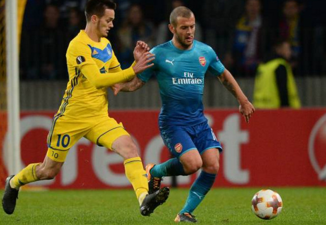 Highlights: BATE Borisov 2-4 Arsenal (Bảng H Europa League)