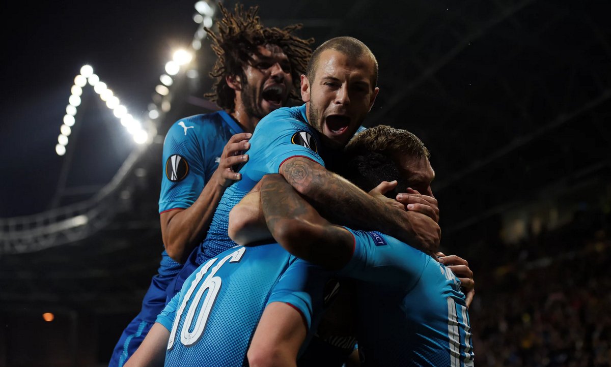 Ảnh bài viết Wilshere chói sáng, Arsenal hủy diệt BATE Borisov