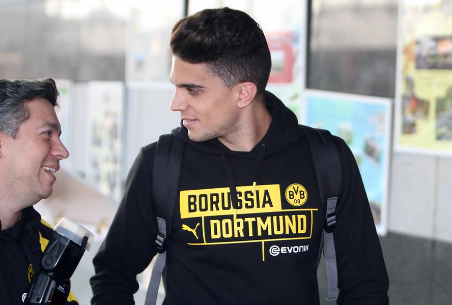 Dàn sao Dortmund 'cool ngầu' trước thềm trận đấu trên sân FC Augsburg