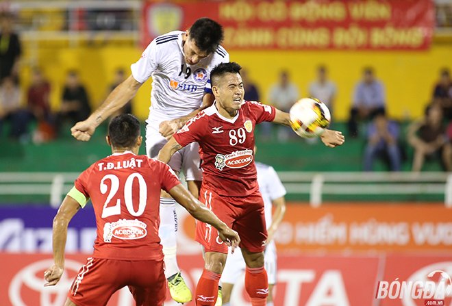 CLB TP Hồ Chí Minh 1-1 SHB Đà Nẵng (Vòng 20 V-League 2017)