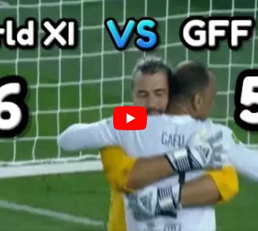 Thắng lợi 6-5 của đội hình huyền thoại trước đội bóng của Kaladze, Crespo, Shevchenko, Cafu
