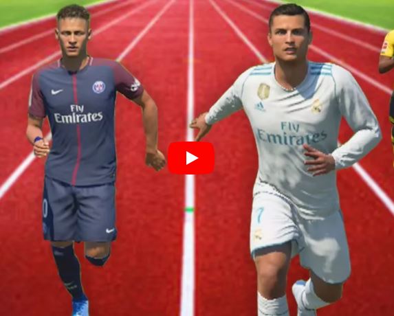 Ảnh bài viết Khi không bóng, ai chạy nhanh nhất FIFA 18?