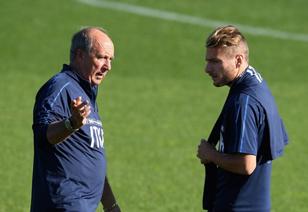 Immobile căng thẳng nghe Ventura chỉ đạo