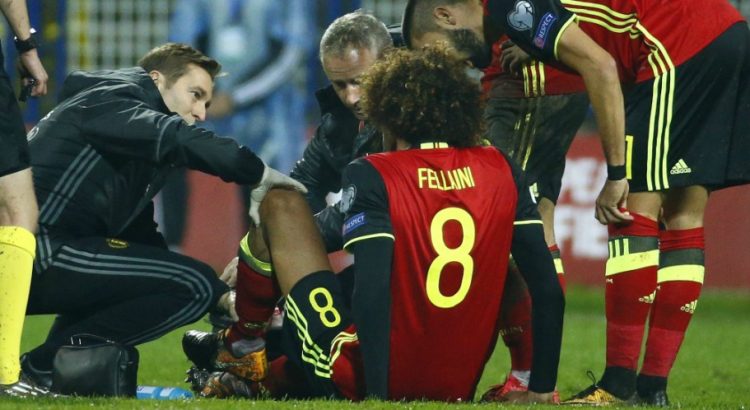 Ảnh bài viết NÓNG: Đã rõ chấn thương của Marouane Fellaini