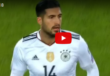 Màn trình diễn của Emre Can trước Azerbaijan