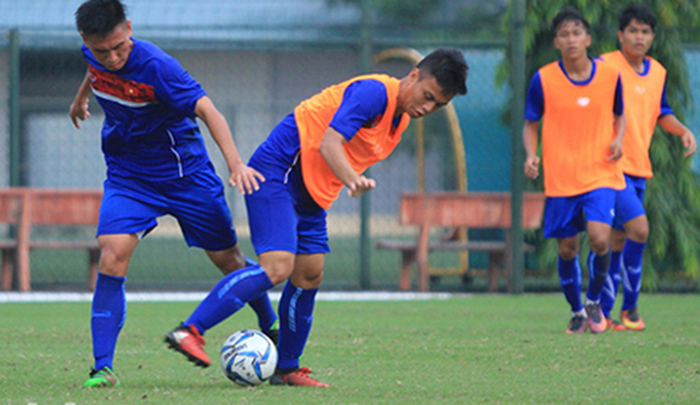 U19 Việt Nam tập 3 buổi/ngày chuẩn bị cho vòng loại giải U19 châu Á