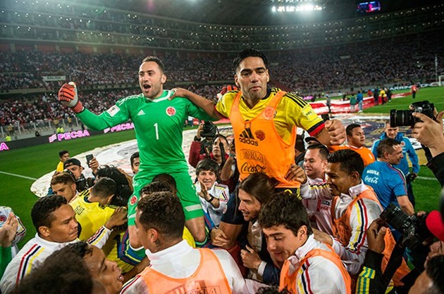 Ảnh bài viết Ospina, Falcao được tôn vinh ngày Colombia dự World Cup