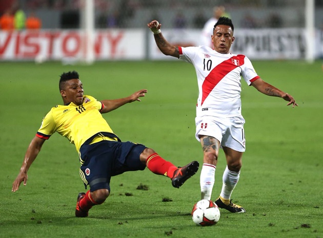 Ảnh bài viết Peru 1-1 Colombia: Tiếp tục mơ