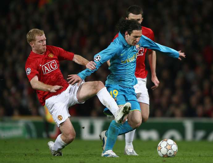 Ảnh bài viết Paul Scholes: "Man Utd đã 'bắt chết' Messi thế này..."