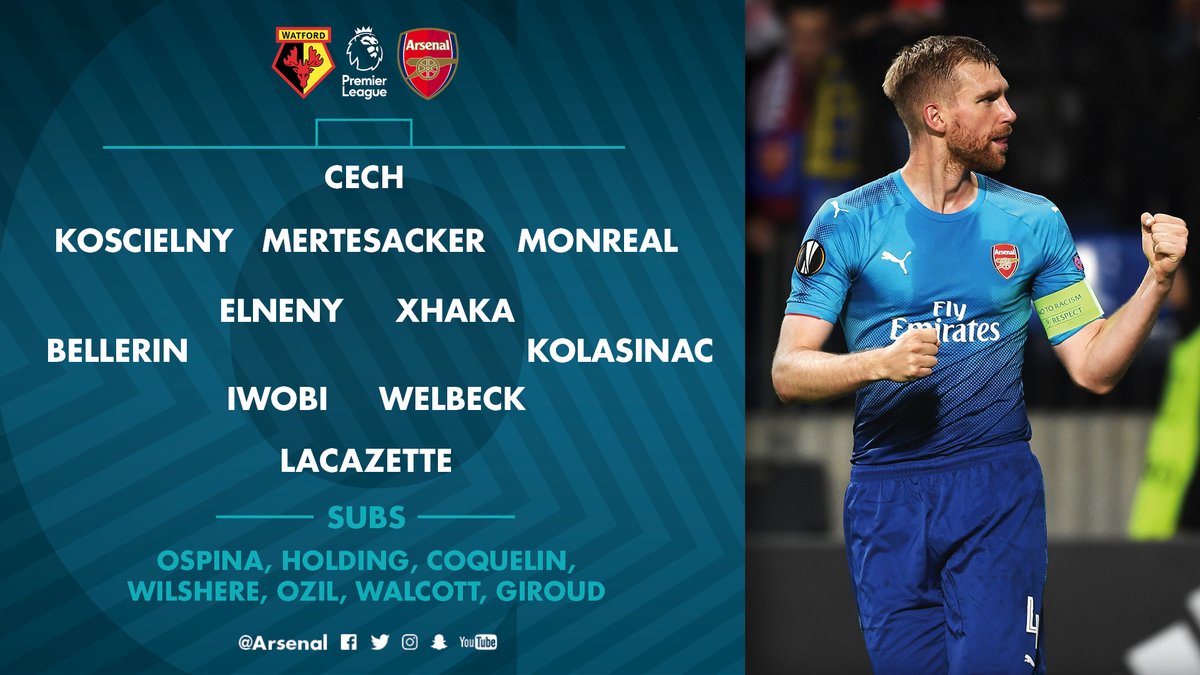 Ảnh bài viết Nhìn đội hình đấu Watford, fan Arsenal đòi đuổi Wenger