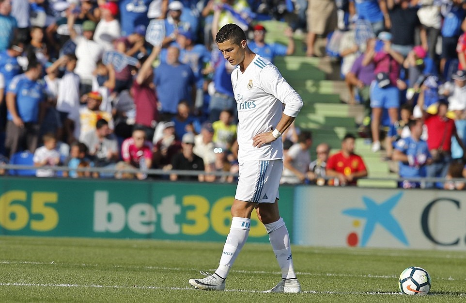 Ảnh bài viết 5 điểm nhấn Getafe 1-2 Real Madrid: thành bại tại Ronaldo