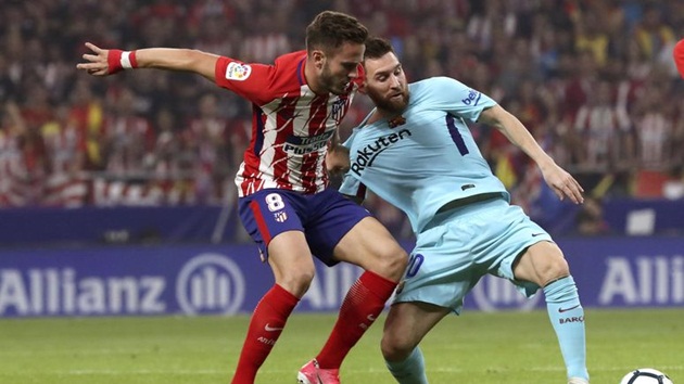 Atletico 1-1 Barca: Messi 'tắt điện' trước Los Rojiblancos