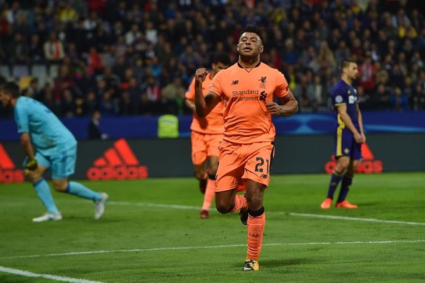 Alex Oxlade-Chamberlain đã nổ súng lần đầu tiên cho Liverpool