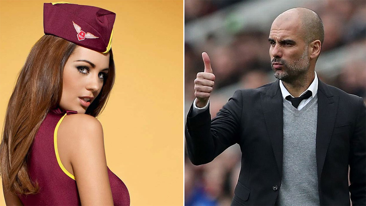 Man City bay cao, siêu mẫu khen Pep hết lời