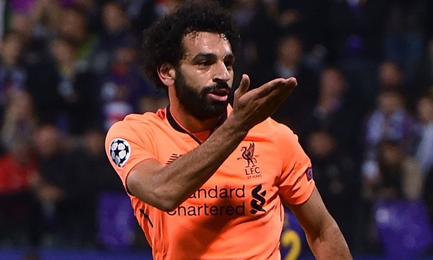 Vượt Ronaldo và Messi, Salah hay nhất Champions League lượt trận thứ 3